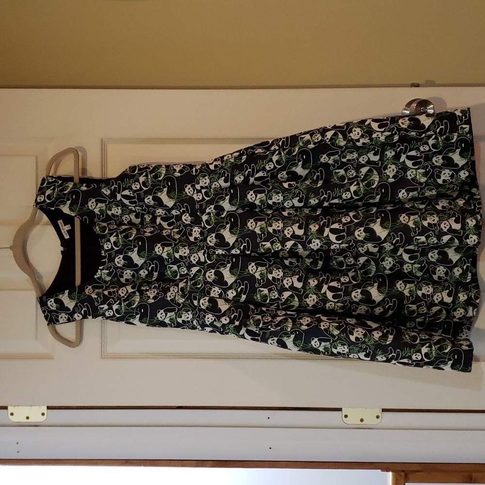Modcloth brand Lace & Mesh panda dress